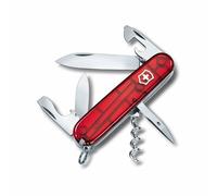 Victorinox Spartan, Navaja Multiuso Suiza, Cuchillo bolsillo, Regalo, 12 Funciones, Hoja grande, Sacacorchos