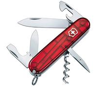Victorinox Spartan, Navaja Multiuso Suiza, Cuchillo bolsillo, Regalo, 12 Funciones, Hoja grande, Sacacorchos