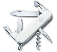Victorinox Spartan, Navaja Multiuso Suiza, Cuchillo bolsillo, Regalo, 12 Funciones, Hoja grande, Sacacorchos