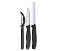 Victorinox SwissClassic cuchillo de verduras negro, Set de 3, 6.7113.31