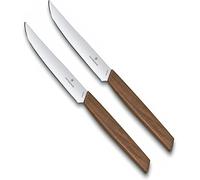 Victorinox Swiss Modern Cuchillo para carne 12 cm, Set de 2