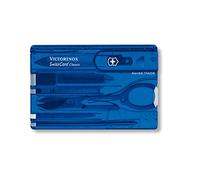 Victorinox Swisscard Classic, Color Azul Transparente