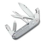 Victorinox Synergy X Alox Navaja Suiza - Navaja Multiuso, Multiherramienta de Acero Inoxidable para Trabajo, Uso Diario y Outdoor con Tijeras y Clip, Plata