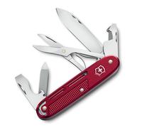 Victorinox Synergy X Alox Navaja Suiza - Navaja Multiuso, Multiherramienta de Acero Inoxidable para Trabajo, Uso Diario y Outdoor con Tijeras y Clip, Roja