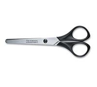 Victorinox Tijeras de bolsillo de 13 cm de longitud total con mango de plástico, fabricadas en acero inoxidable y de color negro