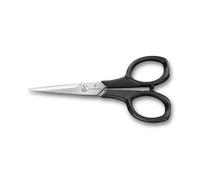 Victorinox Tijeras de Hogar 'Italy', Tijeras de Manualidades, Tijeras para Papel, Hoja Afilada, 10 cm, Mango de Plástico Robusto, Acero Inoxidable, Negro
