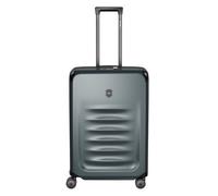Victorinox Spectra 3.0 Expandable Medium Case, Equipaje de Mano Mediano, Trolley con 4 Ruedas, 69 x 46 x 30 cm, 81-113 l, expandible, Gris/Verde