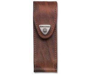 Victorinox V4.0548 Funda Piel, Etui Fã¼r Feststellmesser 4-6 Lagen, Leder, Braun, marrón, S