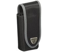 Victorinox V4.0833.N Funda Nylon, Lederetui GolfTool mit Metallklammer, Negro, S