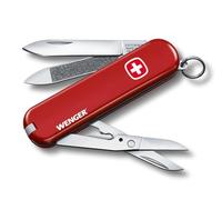 Victorinox Wenger, Navaja Multiuso Suiza, Cuchillo bolsillo, Regalo, 7 Funciones, Hoja pequeña, Lima de uñas