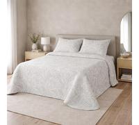 Victorio & Lucchino Colcha Bouti Jacquard (Cama 105cm, Chiara - Gris)