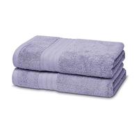 Victorio & Lucchino Juego de Toallas 100% Algodón - 2 Toallas Baño Ducha 70x140cm - Color Malva