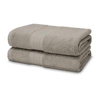 Victorio & Lucchino Juego de Toallas 100% Algodón - 2 Toallas Baño Grande 100x150cm - Color Camel