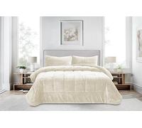 Victorio & Lucchino V&L Edredón Comforter Invierno 700 g/m² - Franela con Reverso de Borrego Ultra Suave y Relleno de Fibra | Cálido, Aterciopelado y Elegante