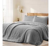 Victorio & Lucchino V&L Edredón Comforter Invierno 700 g/m² - Franela con Reverso de Borrego Ultra Suave y Relleno de Fibra | Cálido, Aterciopelado y Elegante