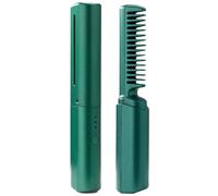 Victoriousact Comb, Victorious Act Comb, 2025 Latest Hairdressing Comb, Rechargeable Mini Hair Straightener, 3 Temperature Adjustment Electric Styling Combs (Green)