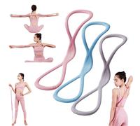 Victoriousact Resistance Bands, Figure 8 Exercise Bands for Women Men, Victoriousact/Familiarn/Luminous Do/Novealcrbe Resistance Bands for Working out, Arm, Chest Expander Strap ((25+25+35LB)-A)
