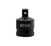 VictorsHome Adaptador y reductor de enchufe de impacto de 3/8 pulgadas F a 1/4 pulgadas M, conversión de destornillador de impacto de acero cromado molibdeno