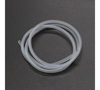 VictorsHome Tubo de silicona, 3 mm de diámetro interior x 5 mm de diámetro exterior, 1 m de longitud, tubo de goma flexible para bomba de agua, aire y aceite, transparente