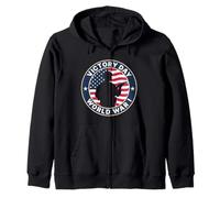 Victory Day For World Veterans Day WWI Victory Day Holiday Sudadera con Capucha