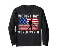 Victory Day For World Veterans Day WWII Victory Day Manga Larga