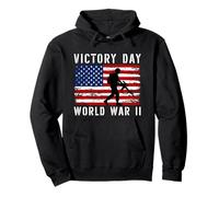 Victory Day For World Veterans Day WWII Victory Day Sudadera con Capucha