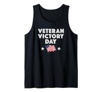 Victory Day Veterans Day Happy Veterans Victory Day Holiday Camiseta sin Mangas