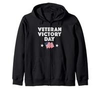 Victory Day Veterans Day Happy Veterans Victory Day Holiday Sudadera con Capucha