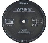 Victory - Don't tell no lies (1989) / Vinyl Maxi Single [Vinyl 12'']