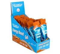 VICTORY ENDURANCE Energy Boost Gel Naranja, 42 g x 24 geles, energía rápida y duradera, formato ergonómico