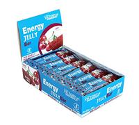 VICTORY ENDURANCE Energy Jelly Bar Cereza; 32g x 24 barritas Aportan vitaminas, minerales y zumo de remolacha; Sin Gluten
