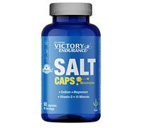 VICTORY ENDURANCE Salt Caps. Con Un Aporte Extra De Vitaminas D Y B1. Con Sodio, Potasio, Cloro, Calcio, Hierro, Magnesio, Yodo, Cobre, Manganeso, Selenio., 90 Unidad, 300 ml