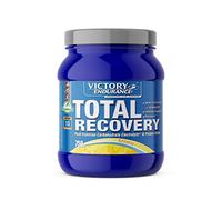 VICTORY ENDURANCE Total Recovery (750g) Sabor Banana, Preparado Bebida Post-Entreno de Carbohidratos Electrolitos y Proteínas, Con BCAA 2:1:1, 12 Vitaminas y 9 Minerales, Recuperación Rápida