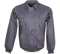 Victory KAIXUAN - CHAQUETA TRABAJO MULTIBOLSILLOS - CHAQUETA UNISEX DE SEGURIDAD TALLER MECÁNICO TÉCNICO - UNIFORME LABORAL INDUSTRIAL - SERIE 884 (52, Gris -6)