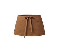 Victory KAIXUAN - DELANTAL CORTO CON BOLSILLO PARA CAMAREROS - DELANTAL PEQUEÑO 35cmx55cm - DELANTAL FRANCÉS UNISEX COCINA CAFETERIA BAR HOSTELERIA - SERIE 866 (1, Marrón -23)