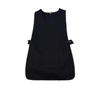 Victory KAIXUAN - DELANTAL LIMPIEZA - UNIFORME DE SERVICIO DOMÉSTICO Y LIMPIEZA SANIDAD MÉDICO HOSTELERÍA - SERIE 868 (M, Negro)