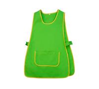 Victory KAIXUAN - DELANTAL LIMPIEZA - UNIFORME DE SERVICIO DOMÉSTICO Y LIMPIEZA SANIDAD MÉDICO HOSTELERÍA - SERIE 868 (L, Verde manzana)