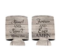 VictoryStore Cat and Beverage Refrigers: Custom Rustic Forever Forever y Ever Amn boda puede enfriar: la boda religiosa puede enfriar (150)