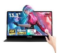 Victrack - Pantalla táctil profesional para juegos 4K Ultra UHD (3840 x 2160) de 13.3 pulgadas para PC de juegos, ASUS Rog Ally Style, Lenovo Legion Go, pantalla IPS 100% HDR RGB
