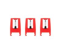 VICTROLA Aguja de Repuesto LC1 - Compatible con Modelos seleccionados, Paquete Oficial de 3 Agujas de Repuesto para Tocadiscos, Reproduce Discos de 33 1/3, 45 y 78 RPM, fácil instalación