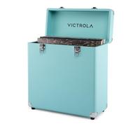 Victrola Collector II (Modelo 2026) - Estuche de Almacenamiento de Discos de Vinilo - Capacidad para más de 30 Discos de Vinilo giratorios, Hardware Resistente, Forro Interior Suave, portátil con asa