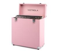 Victrola Collector II (Modelo 2026) - Estuche de Almacenamiento de Discos de Vinilo - Capacidad para más de 30 Discos de Vinilo giratorios, Hardware Resistente, Forro Interior Suave, portátil con asa