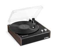 Victrola Eastwood - Tocadiscos Bluetooth con Tocadiscos de Tres velocidades y Cartucho Audio-Technica reemplazable | Espresso | VTA-72-ESP-INT