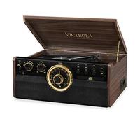 Victrola Empire, 6-In-1 Tocadiscos Bluetooth, Color Café