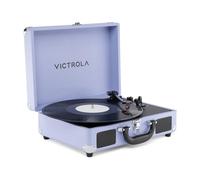 Victrola Journey II (Modelo 2025) - Tocadiscos Bluetooth portátil Tipo Maleta con Altavoces estéreo Integrados y Sonido Potente, 3 velocidades, conectividad Bluetooth bidireccional (Lavanda)
