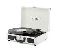 Victrola Journey II (Modelo 2025) - Tocadiscos de Maleta Bluetooth - Altavoces estéreo Integrados con Graves mejorados, Tocadiscos de 3 velocidades, Entrada y Salida Bluetooth, Salidas RCA y