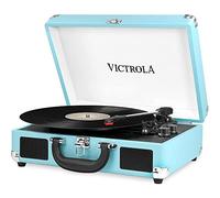 Victrola Journey: Tocadiscos portátil con Bluetooth, altavoces integrados y diseño vintage