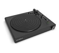 Victrola Stream Onyx - Tocadiscos Wi-Fi y Bluetooth Compatible con Sonos, UPnP, Roon Ready, cápsula de imán móvil, Brazo de Aluminio, Salida Bluetooth (Negro)
