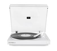 Victrola Tocadiscos Bluetooth Totalmente automático con Cartucho Audio Technica ATN3600L, función de repetición automática, Reproductor de Discos de Vinilo de 2 velocidades, transmisión inalámbrica