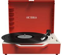Victrola Re-Spin Tocadiscos Con Altavoz Rojo